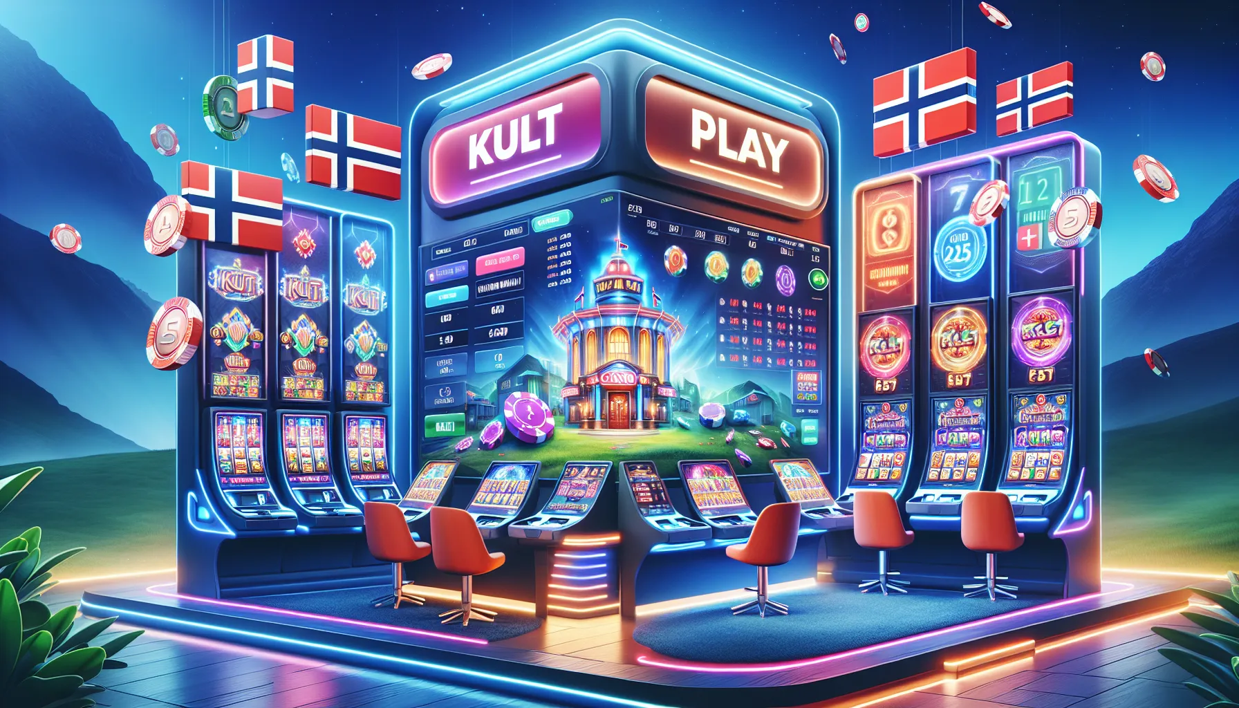 Kult Play Casino: Spill norske favoritter med store jackpoter